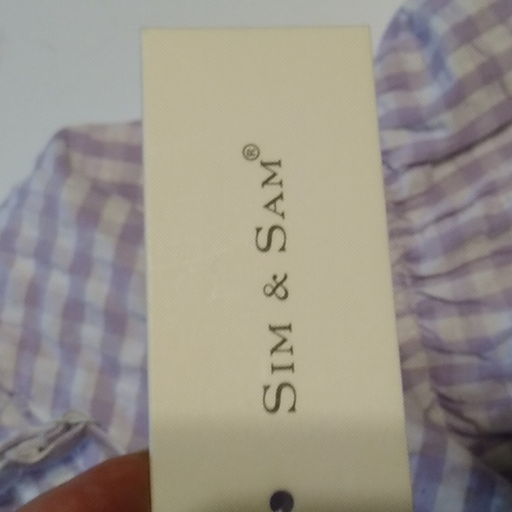 Nwt Lavender &White Gingham Tank (S) - Picture 9 of 10